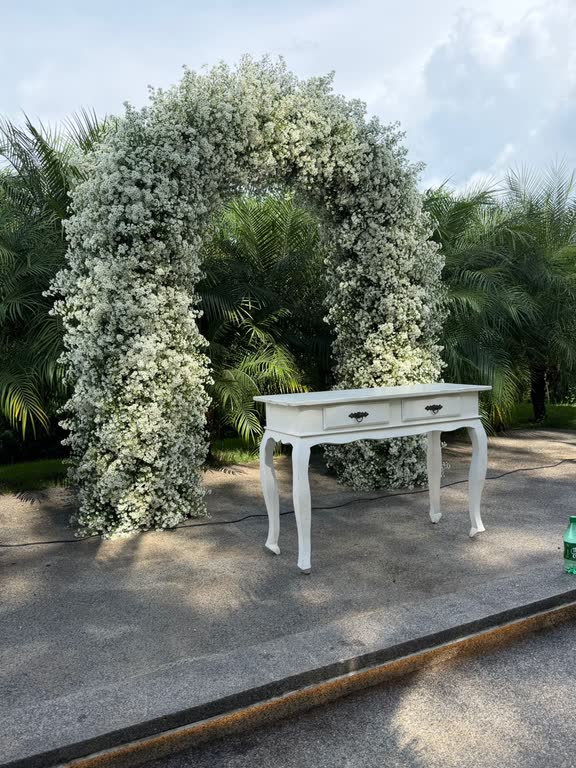 Arranjo floral real disponível no app